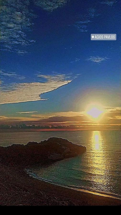 Vila Apostolis Agios Pavlos  Exteriér fotografie